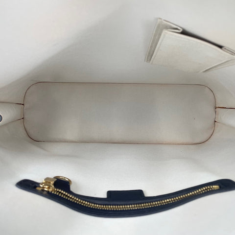 LOUIS VUITTON Alma O Handbag Navy WS30169