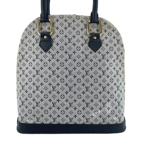 LOUIS VUITTON Alma O Handbag Navy WS30169