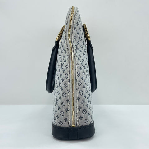 LOUIS VUITTON Alma O Handbag Navy WS30169