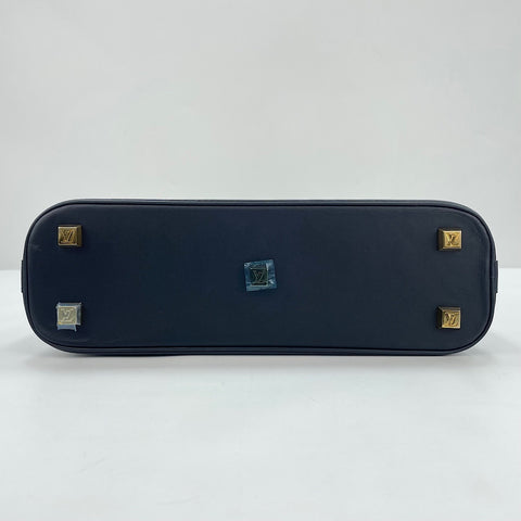 LOUIS VUITTON Alma O Handbag Navy WS30169