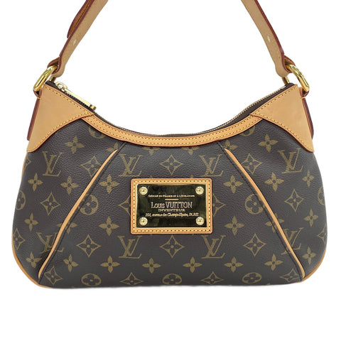 LOUIS VUITTON Thames PM Shoulder Bag Brown WS30172