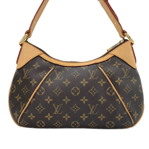 LOUIS VUITTON Thames PM Shoulder Bag Brown WS30172