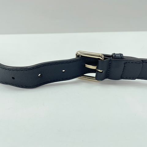 GUCCI Shoulder Bag Navy WS30179