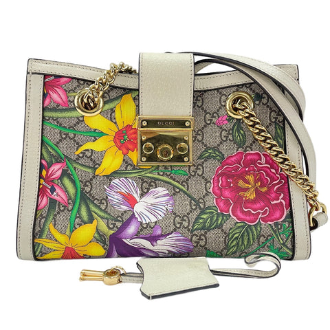 GUCCI Padlock Shoulder Bag multicolor WS30185