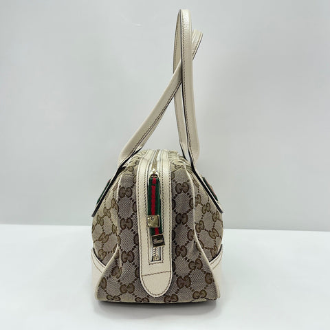 GUCCI Sherry Line Handbag beige WS30186