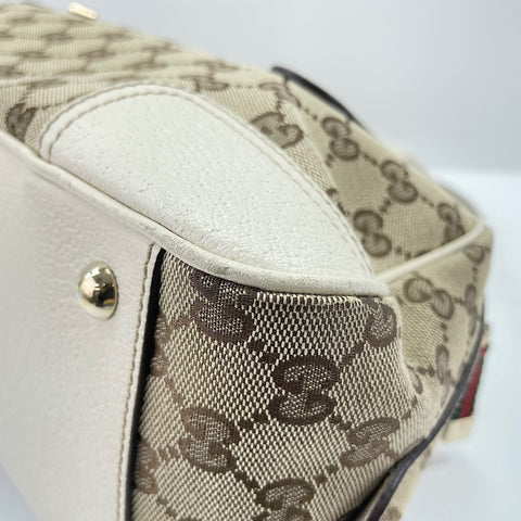 GUCCI Sherry Line Handbag beige WS30186