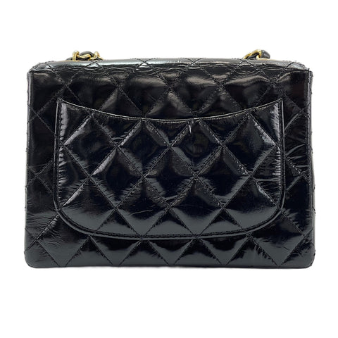 CHANEL Matelassé Mini Shoulder Bag black WS30191