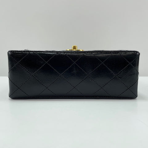CHANEL Matelassé Mini Shoulder Bag black WS30191