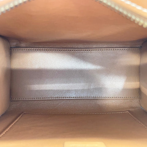 CELINE Luggage Nano Shopper 2WAY Handbag blue WS30195