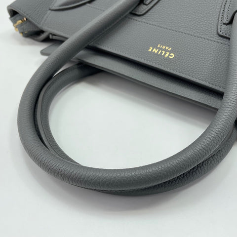 CELINE Luggage Micro Handbag gray WS30198
