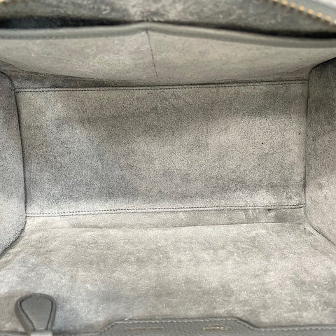 CELINE Luggage Micro Handbag gray WS30198
