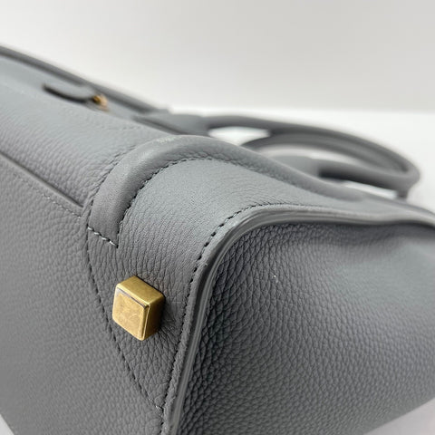 CELINE Luggage Micro Handbag gray WS30198