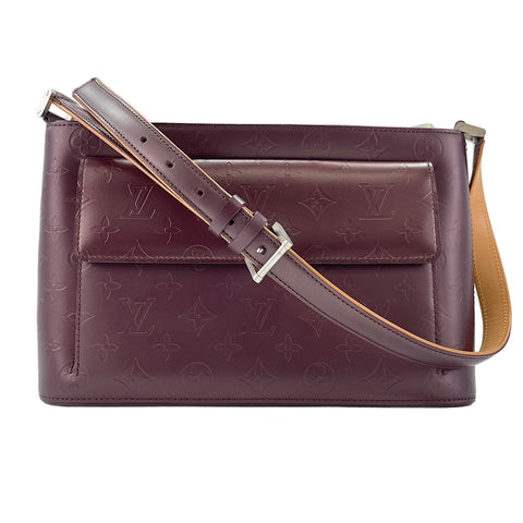 LOUIS VUITTON Alston Shoulder Bag Brown WS30200