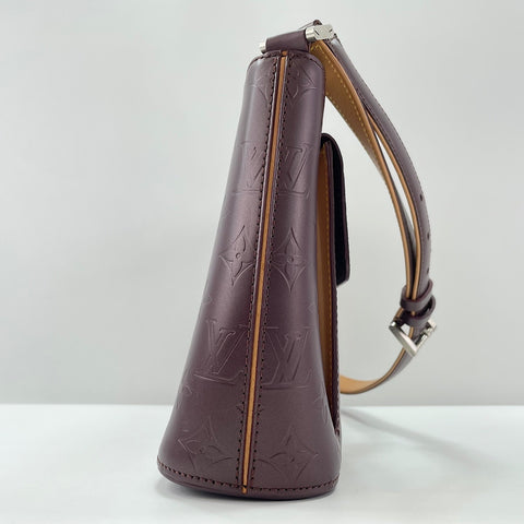 LOUIS VUITTON Alston Shoulder Bag Brown WS30200