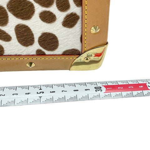 LOUIS VUITTON Sac Dalmatian Shoulder Bag black WS30203