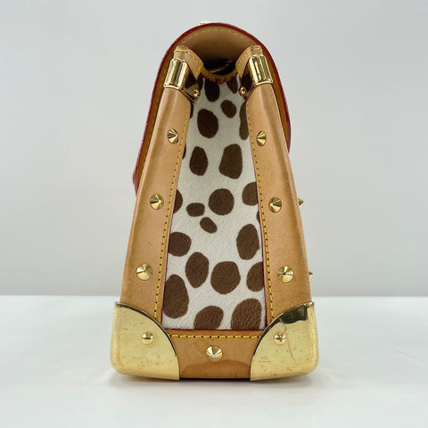 LOUIS VUITTON Sac Dalmatian Shoulder Bag black WS30203