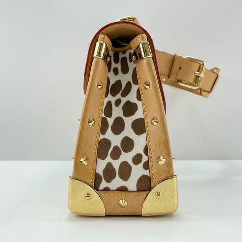 LOUIS VUITTON Sac Dalmatian Shoulder Bag black WS30203