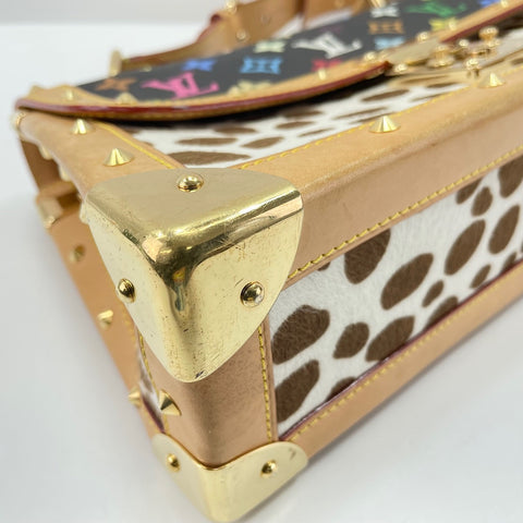 LOUIS VUITTON Sac Dalmatian Shoulder Bag black WS30203