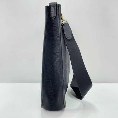 HERMES Evelyn 1GM Shoulder Bag black WS30205