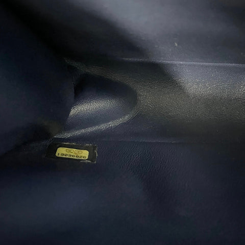 CHANEL Boy Chanel Shoulder Bag Navy WS30206