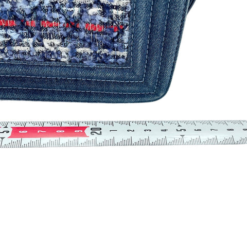 CHANEL Boy Chanel Shoulder Bag Navy WS30206