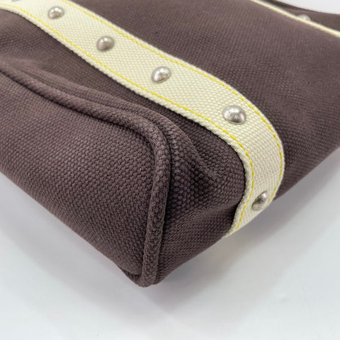 LOUIS VUITTON Antigua Canvas Caba MM Tote Bag Brown WS30209