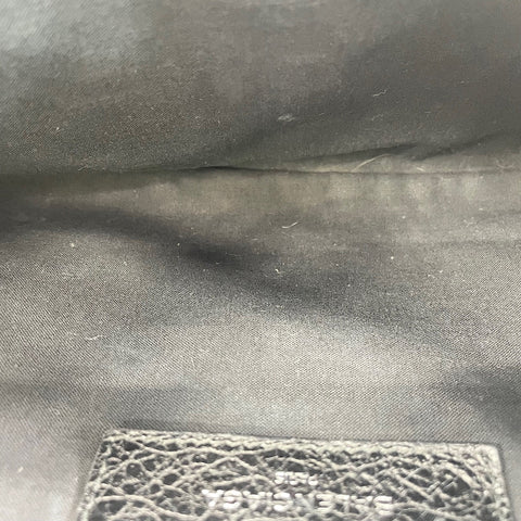 BALENCIAGA Leather Classic Envelope 2WAY Shoulder Bag black WS30217