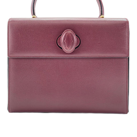 CARTIER Must Line  Handbag wine-red WS30219