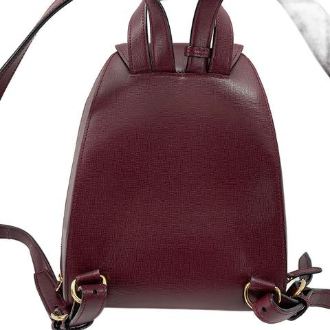 CARTIER Leather Must Line Backpack Daypack wine-red WS30221 – NUIR VINTAGE
