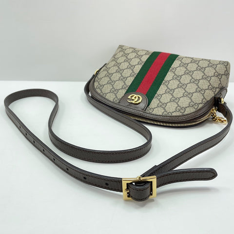 GUCCI Shoulder Bag Brown WS30222