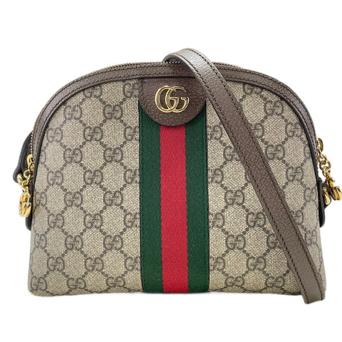 GUCCI Shoulder Bag Brown WS30222