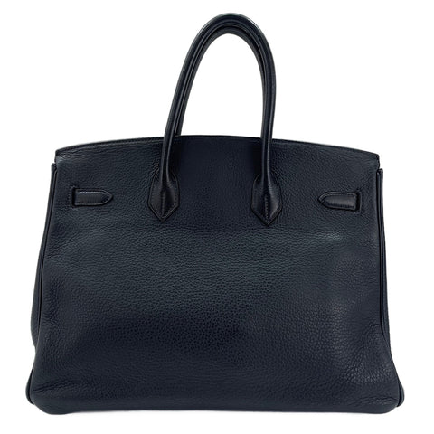 HERMES Birkin 35 Handbag black WS30226