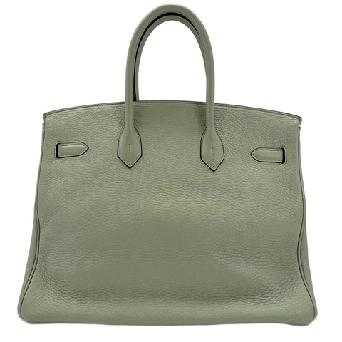 HERMES Birkin 35 Handbag green WS30227