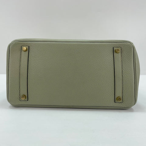 HERMES Birkin 35 Handbag green WS30227