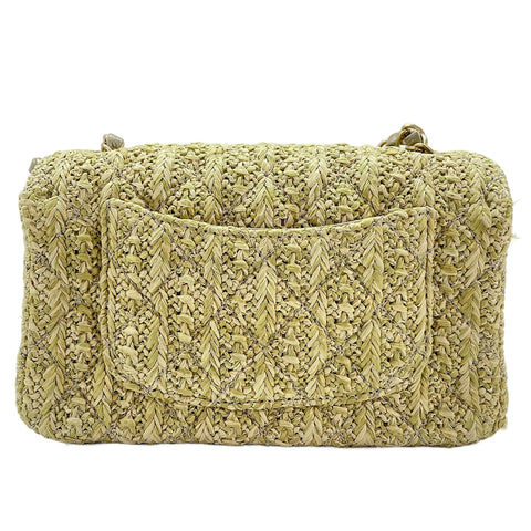 CHANEL Mini matrasse Shoulder Bag beige WS30228