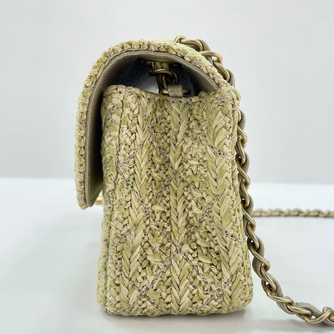 CHANEL Mini matrasse Shoulder Bag beige WS30228