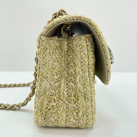CHANEL Mini matrasse Shoulder Bag beige WS30228
