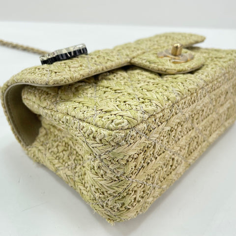 CHANEL Mini matrasse Shoulder Bag beige WS30228