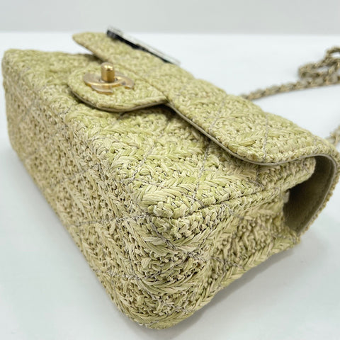 CHANEL Mini matrasse Shoulder Bag beige WS30228