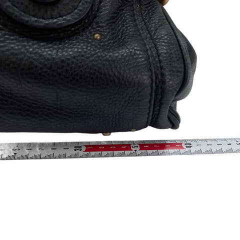Chloe Leather Paddington Handbag black WS30233