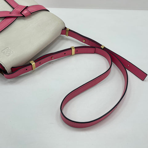 LOEWE Gate bag Shoulder Bag white WS30234