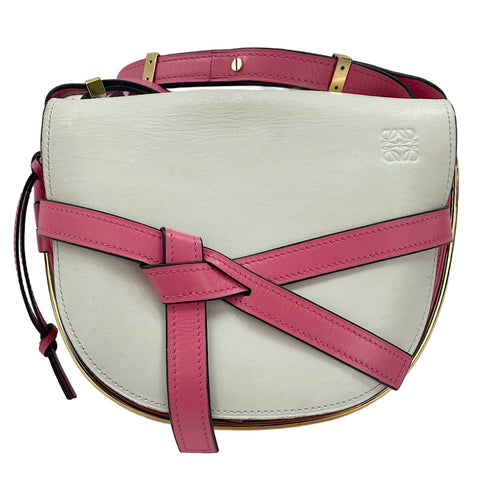 LOEWE Gate bag Shoulder Bag white WS30234