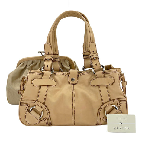 CELINE Handbag beige WS30235