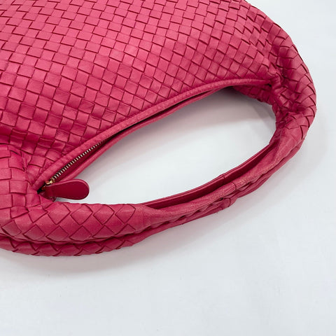 BOTTEGAVENETA INTRECCIATO Shoulder Bag Red WS30236
