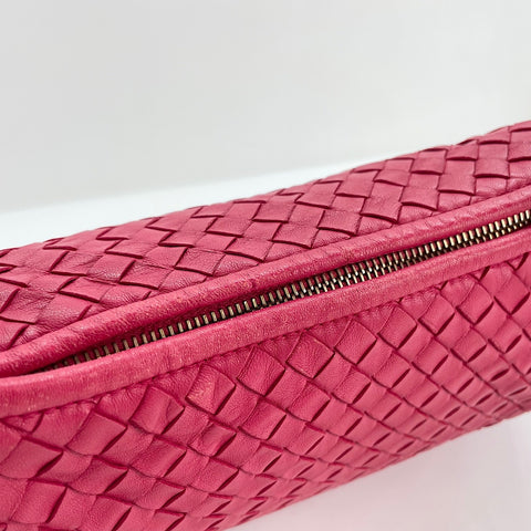 BOTTEGAVENETA INTRECCIATO Shoulder Bag Red WS30236