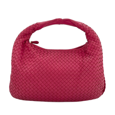 BOTTEGAVENETA INTRECCIATO Shoulder Bag Red WS30236