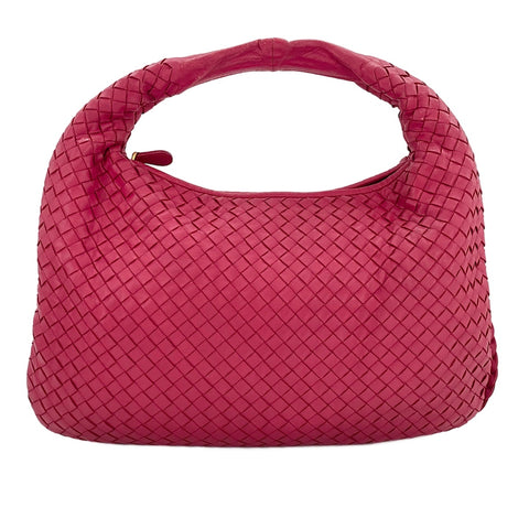 BOTTEGAVENETA INTRECCIATO Shoulder Bag Red WS30236