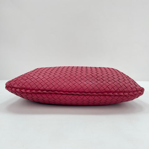 BOTTEGAVENETA INTRECCIATO Shoulder Bag Red WS30236