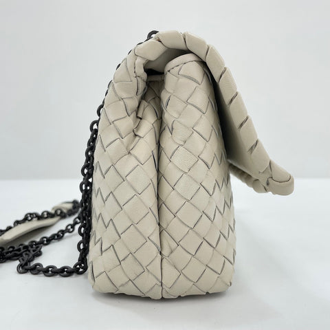 BOTTEGAVENETA INTRECCIATO Shoulder Bag white WS30237