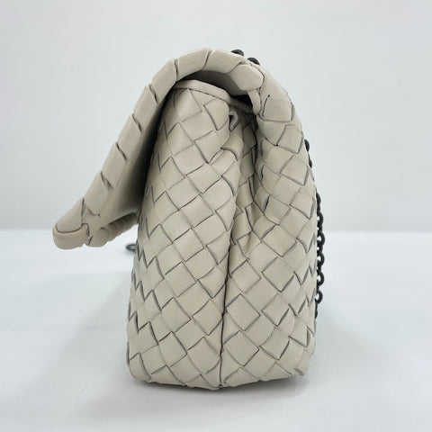 BOTTEGAVENETA INTRECCIATO Shoulder Bag white WS30237